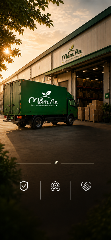 Chọn điều an tâm cho mẹ và bé — kho vận Mầm An